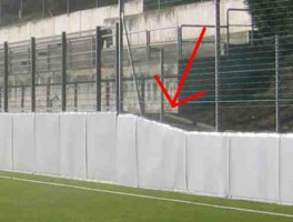Protezione muraria a &amp;quot;l con lati variabili&amp;quot; spessore cm 2   