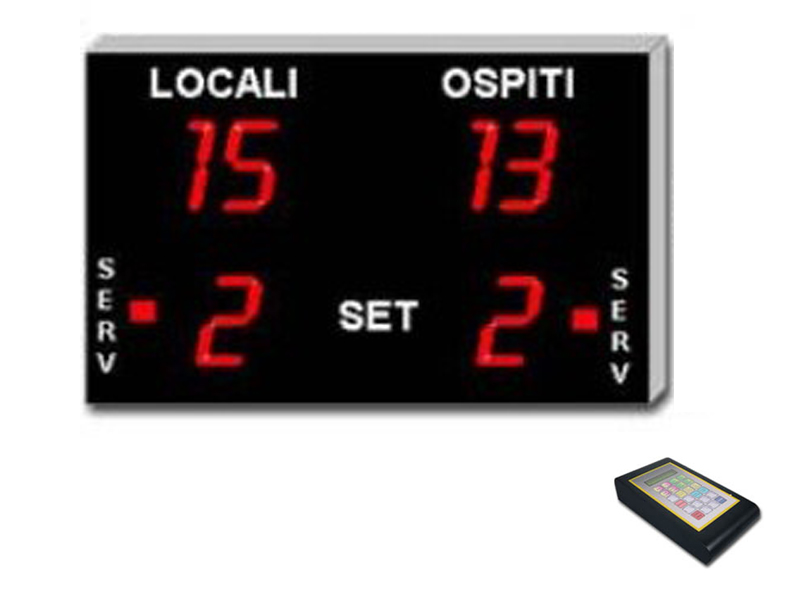 Kit Tabellone 24 Secondi FAVERO, Nuovo, Per Basket O Pallacanestro